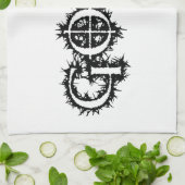 Gothic Theedoek (Gevouwen)