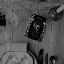 Gothic Theme Black Bachelorette Party