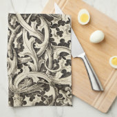 Gothic Thistle Theedoek (Quarter Fold)