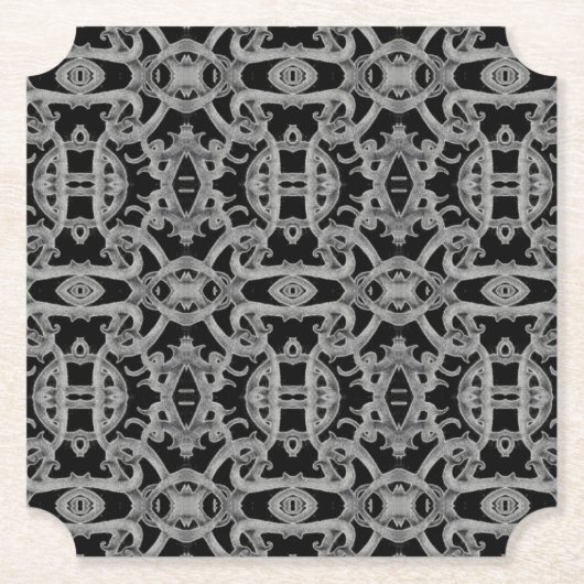 GOTHIC Ticket Papier Onderzetters (Voorkant)