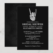 Gothic Til Death Do US Party Vrijgezellenfeest Kaart (Voorkant / Achterkant)