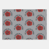 Gothic Til Death doen ons deel inpakpapier (Voorkant)