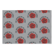 Gothic Til Death doen ons deel inpakpapier