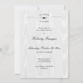 Gothic tot de dood Do US Party Skeleton Vrijgezell Kaart (Achterkant)