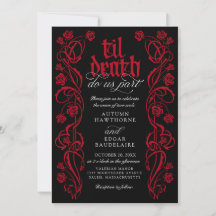 Gothic Tot de Dood Huwelijk