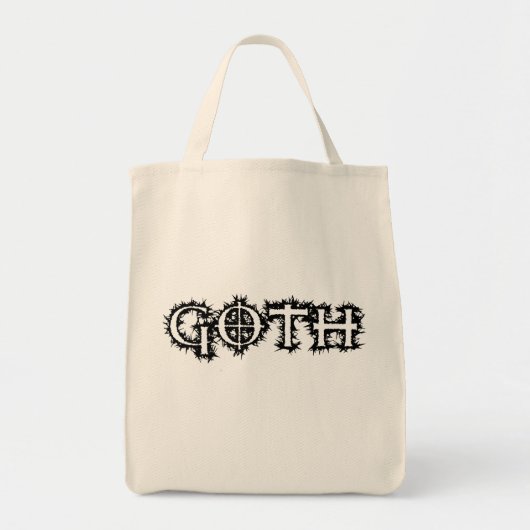 Gothic Tote Bag (Voorkant)