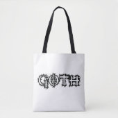 Gothic Tote Bag (Voorkant)