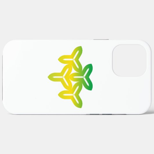 Gothic Tri-blade Case-Mate iPhone Case (Achterkant (horizontaal))