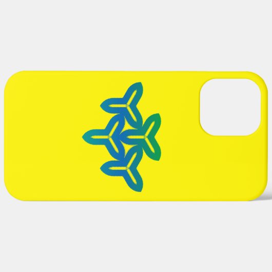 Gothic Tri-blade Case-Mate iPhone Case (Achterkant (horizontaal))