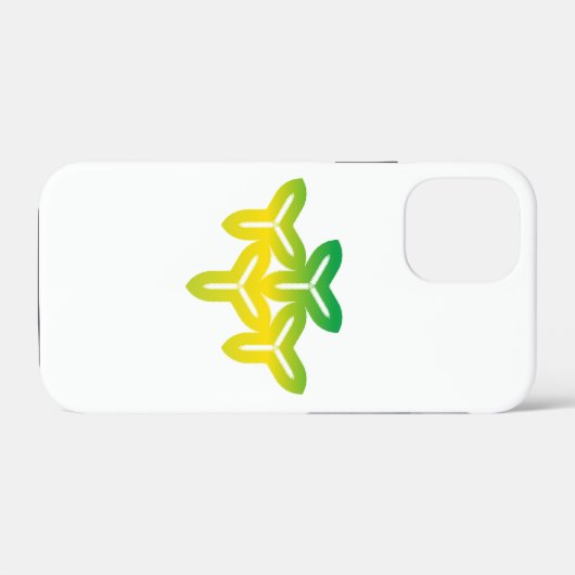 Gothic Tri-blade Case-Mate iPhone Case (Achterkant (horizontaal))