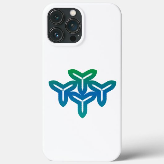 Gothic Tri-blade Case-Mate iPhone Case (Achterkant)
