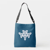 Gothic Tri-blade Crossbody Tas (Achterkant)