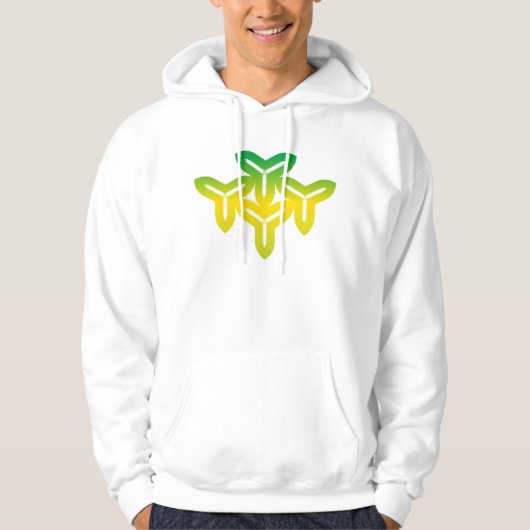 Gothic Tri-blade Hoodie (Voorkant)