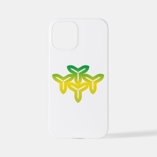 Gothic Tri-blade iPhone Hoesje (Achterkant)