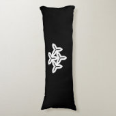 Gothic Tri-blade Lichaamskussen (Voorkant Verticaal)