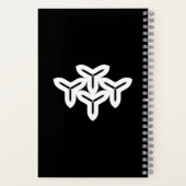 Gothic Tri-blade Notitieboek (Achterkant)