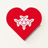 Gothic Tri-blade Notitieboek (Achterkant)