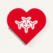 Gothic Tri-blade Notitieboek (Voorkant)