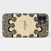  Gothic Tribal Lace Monogram iPhone 5 Case-Mate iPhone Case (Achterkant (horizontaal))
