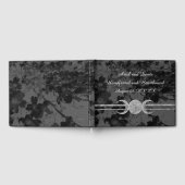 Gothic Triple Moon Floral Wedding Handfasting Ste Gastenboek (Volledig)