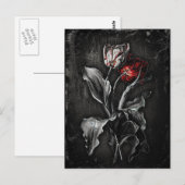 Gothic Tulips Briefkaart (Voorkant / Achterkant)