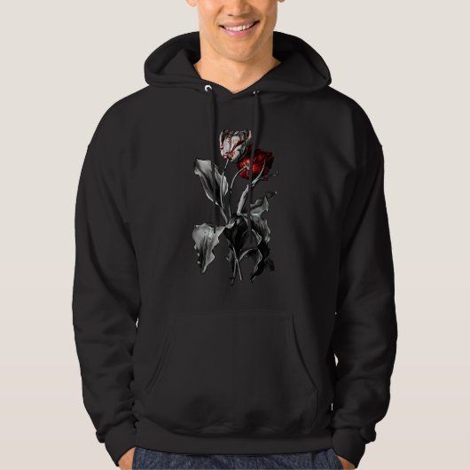 Gothic Tulips Hoodie (Voorkant)