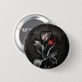 Gothic Tulips Ronde Button 5,7 Cm (Voorkant /achterkant)