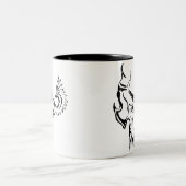 Gothic Tweekleurige Koffiemok (Center)