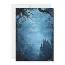 Gothic Twilight bruiloft uitnodiging