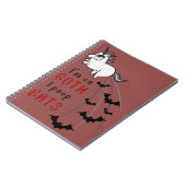 Gothic unicorn notebook notitieboek (Linkerzijde)