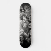 Gothic Urban Night Skull Crowd Persoonlijk Skateboard (Voorkant)