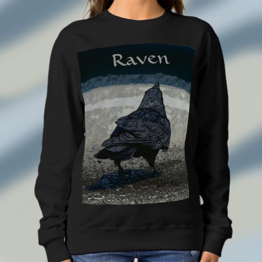 Gothic Urban Raven Blackbird Trui