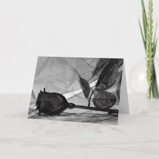 Gothic valentijn feestdagen kaart (Voorkant)