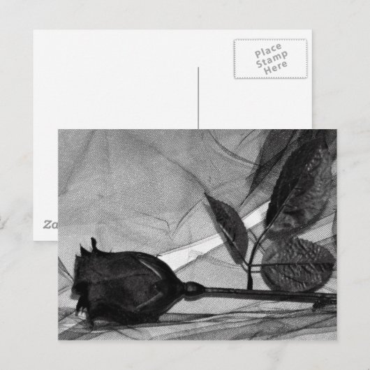 Gothic Valentijn Feestdagenkaart (Voorkant / Achterkant)