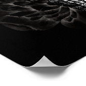 Gothic Valentijns Skull Fles Poster (Hoek)