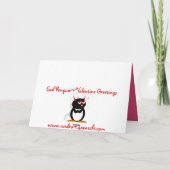 Gothic Valentijnsdag Kaart (Achterkant)