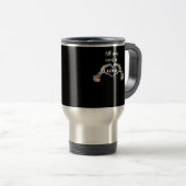 Gothic Valentijnse Classic - Skelet Handen Hart Reisbeker (Voorkant rechts)