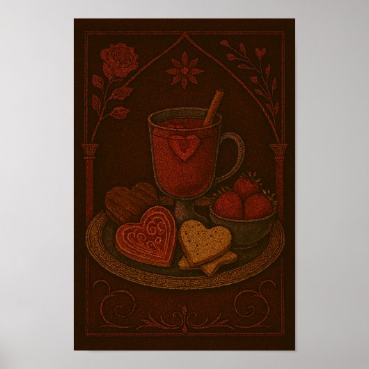 Gothic Valentine Day Poster (Voorkant)