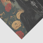 Gothic Valentine Decoupage Large Tissuepapier (Detail)