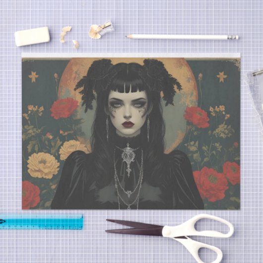 Gothic Valentine Decoupage Large Tissuepapier (Craft)