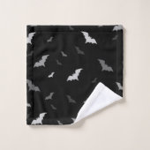 🦇 Gothic Vampire Bats Bad Handdoek (Wasdoekje)
