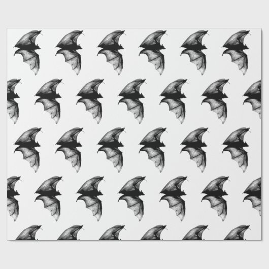 Gothic Vampire Bats Cadeaupapier (Vlak)