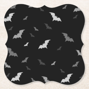 Gothic Vampire Bats Drink Coasters Kartonnen Onderzetters