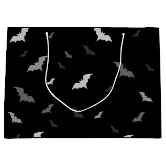 🦇 Gothic Vampire Bats Gift Bag Groot Cadeauzakje