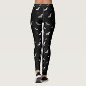 🦇 Gothic Vampire Bats Leggings (Achterkant)