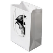 Gothic Vampire Bats Medium Cadeauzakje (Achterkant Gekanteld)