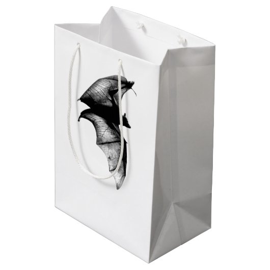 Gothic Vampire Bats Medium Cadeauzakje (Achterkant Gekanteld)