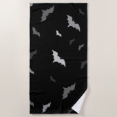 🦇 Gothic Vampire Bats Strandlaken (Voorkant)