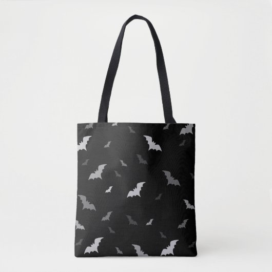 🦇 Gothic Vampire Bats Tote Bag (Voorkant)