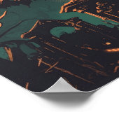 Gothic Vampire Castle under the Full Moon Poster (Hoek)